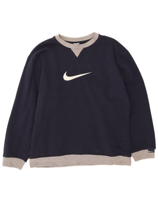 Nike Jungen-Sweatshirt mit Grafik, 15–16 Jahre, XL, Marineblau, Farbblock