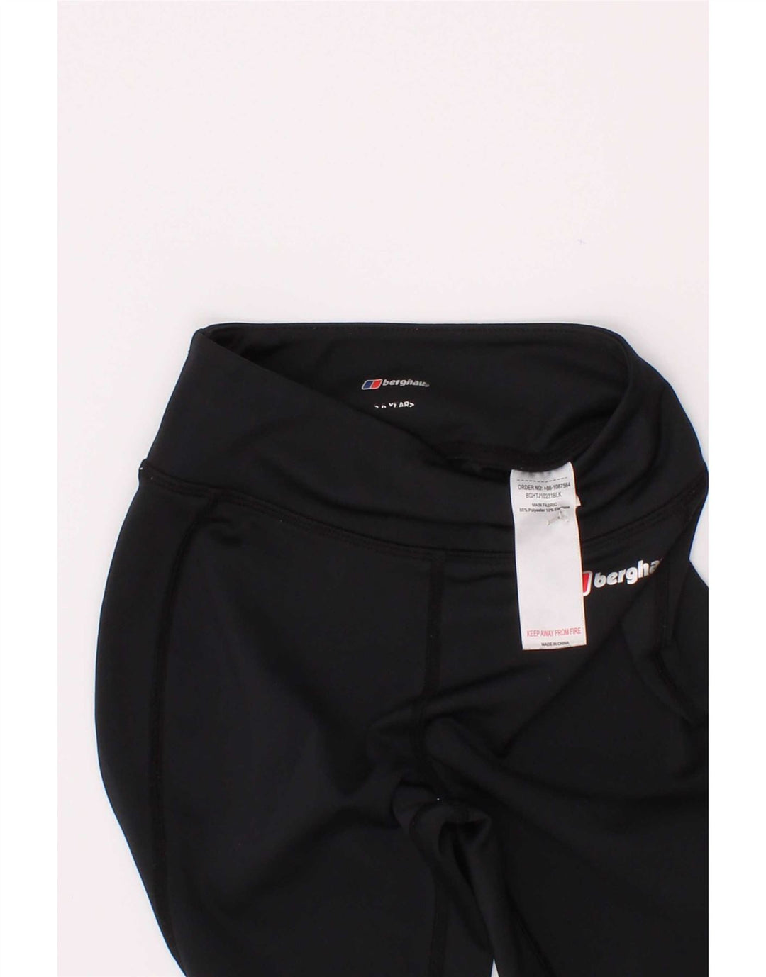 Berghaus Mädchen-Leggings, 5–6 Jahre, schwarzes Polyester