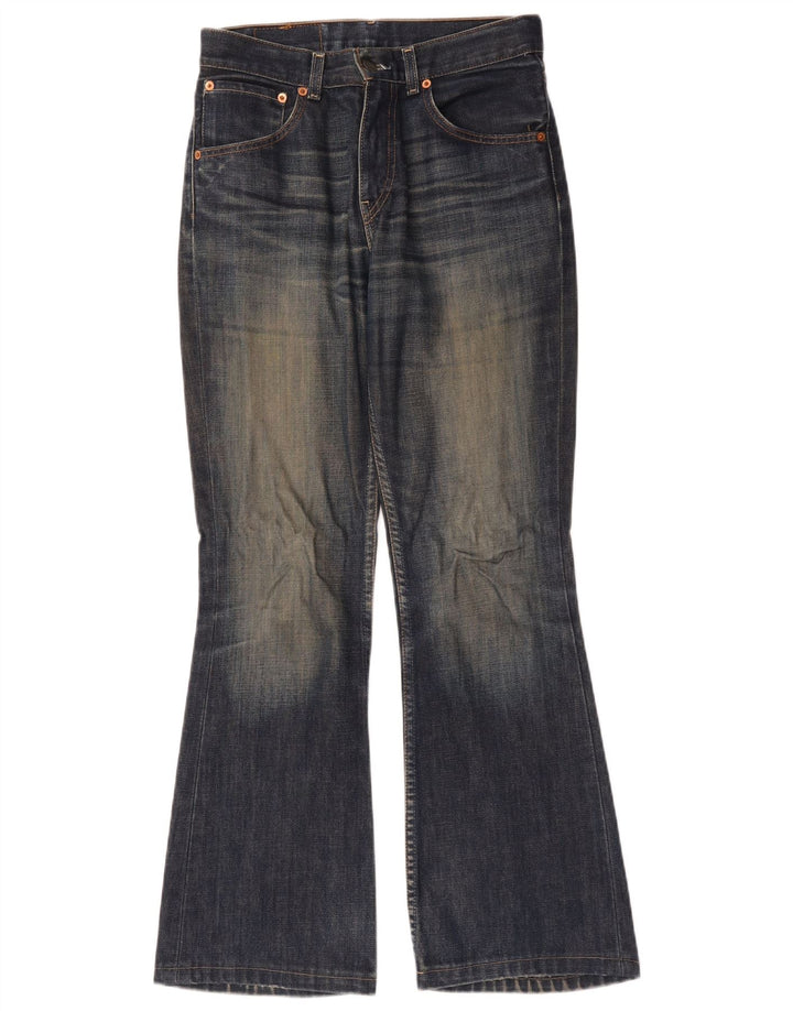 Levi's Damen 525 Bootcut Jeans W29 L30 Marineblau Baumwolle