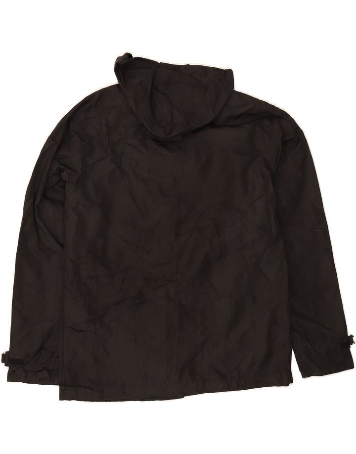 MOUNTAIN WAREHOUSE Mens Hooded Rain Jacket UK 36 Small Black Polyester Vintage Mountain Warehouse and Second-Hand Mountain Warehouse from Messina Hembry 