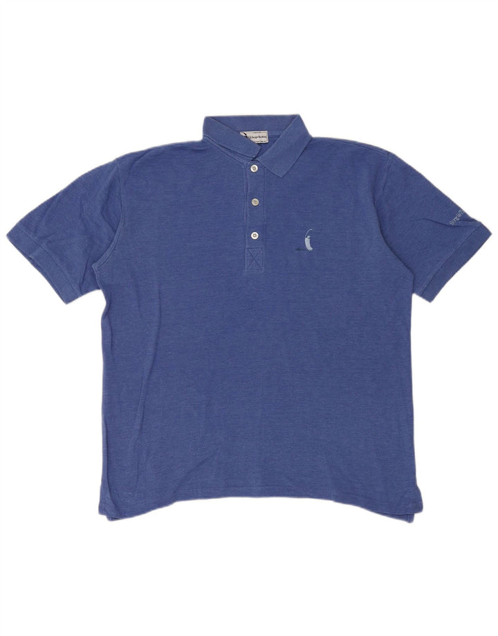 SERGIO TACCHINI Herren Poloshirt Large Blau