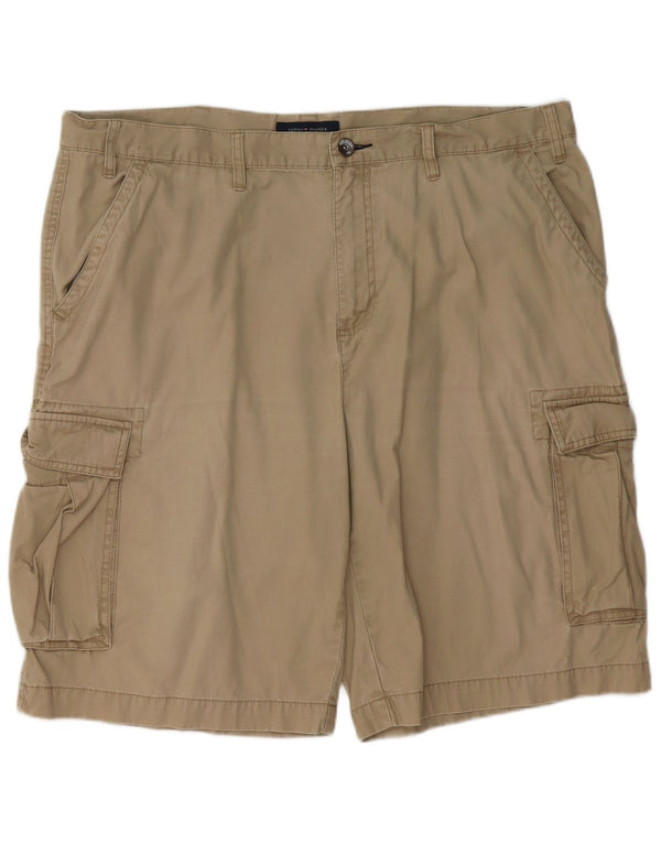 TOMMY HILFIGER Herren Cargo Shorts W40 XL Beige Baumwolle