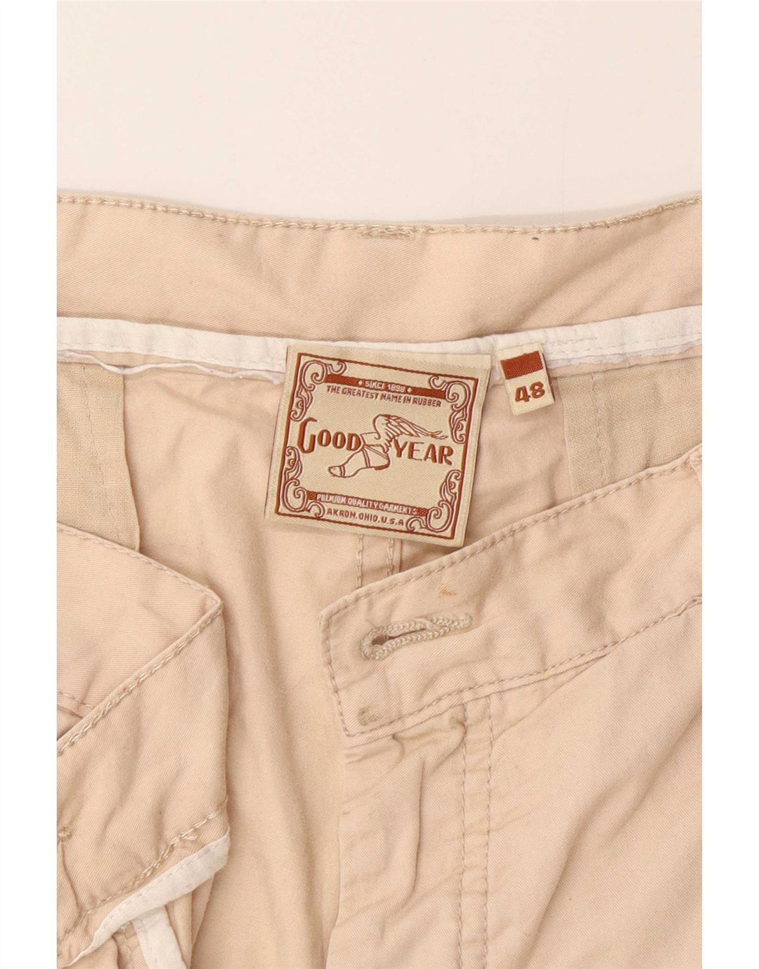 Good Year Herren Cargoshorts IT 48 Medium W34 Beige