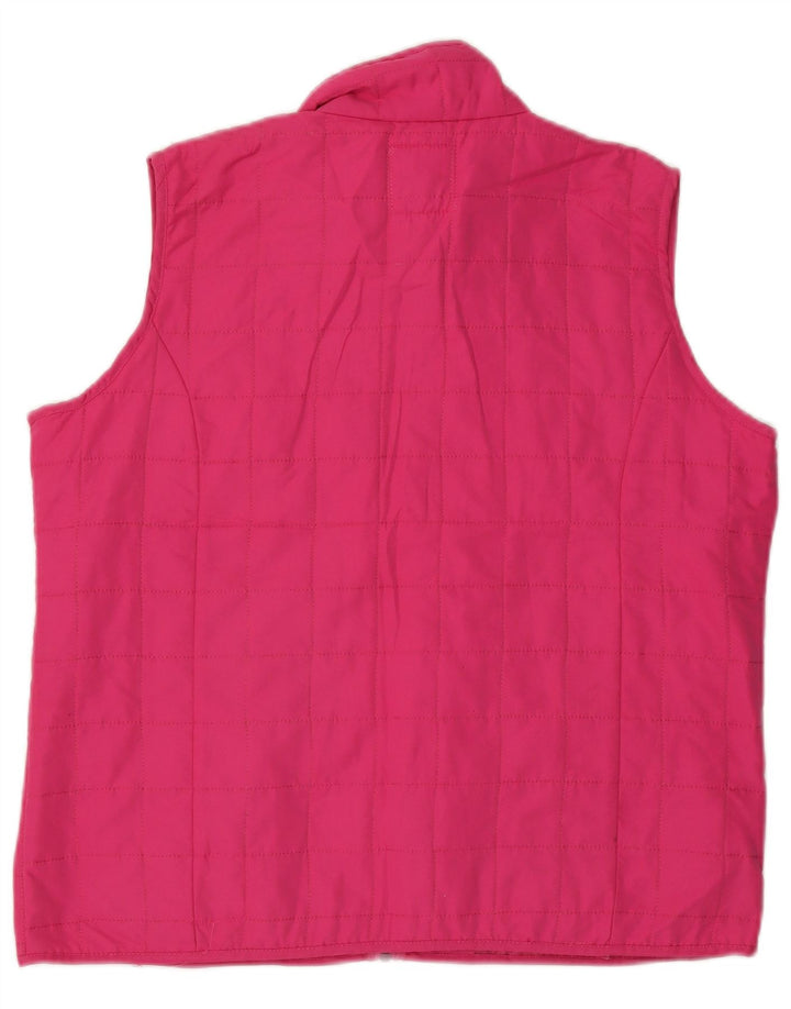PACO Damen Wattierte Weste UK 18 XL Rosa Polyester