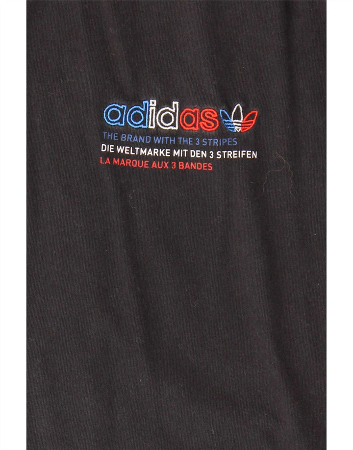 Adidas Herren T-Shirt Top XL Schwarz