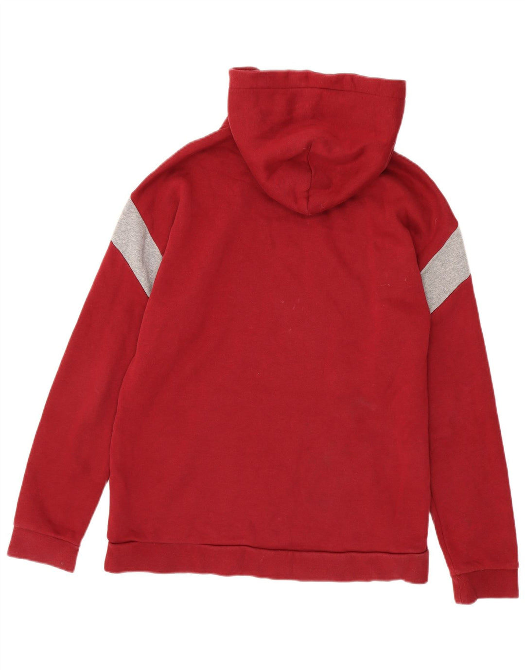 Nike Herren Kapuzenpullover aus mittelroter Baumwolle