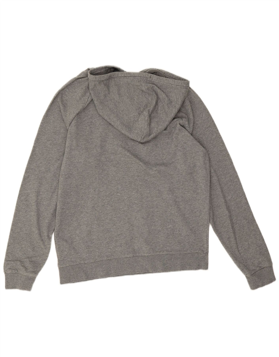 Under Armour Herren-Kapuzenpullover aus mittelgrau gefleckter Baumwolle