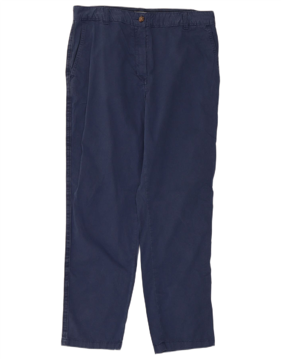 Marks & Spencer Damen Chinohose UK 12 M W32 L27 Marineblau
