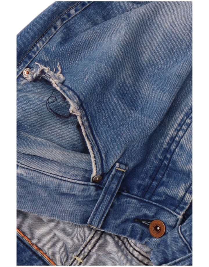 SCOTCH & SODA Herren Slim Jeans W32 L34 Blaue Baumwolle