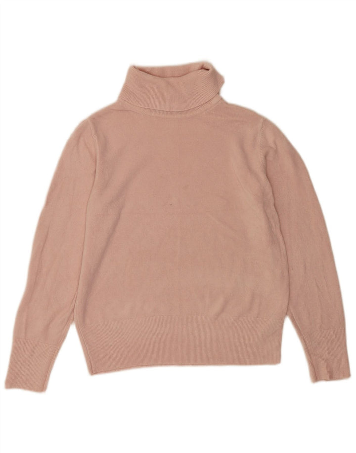 Marks & Spencer Rollkragenpullover für Damen, Gr. 12, Mittelrosa, Acryl