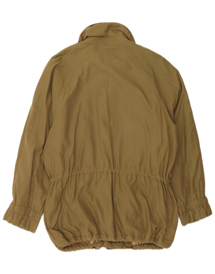 Henry Cottons Damen Regenjacke IT 44 Medium Khaki Polyester