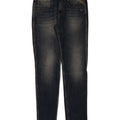 Replay Damen Distressed Slim Jeans W29 L32 Marineblau Baumwolle