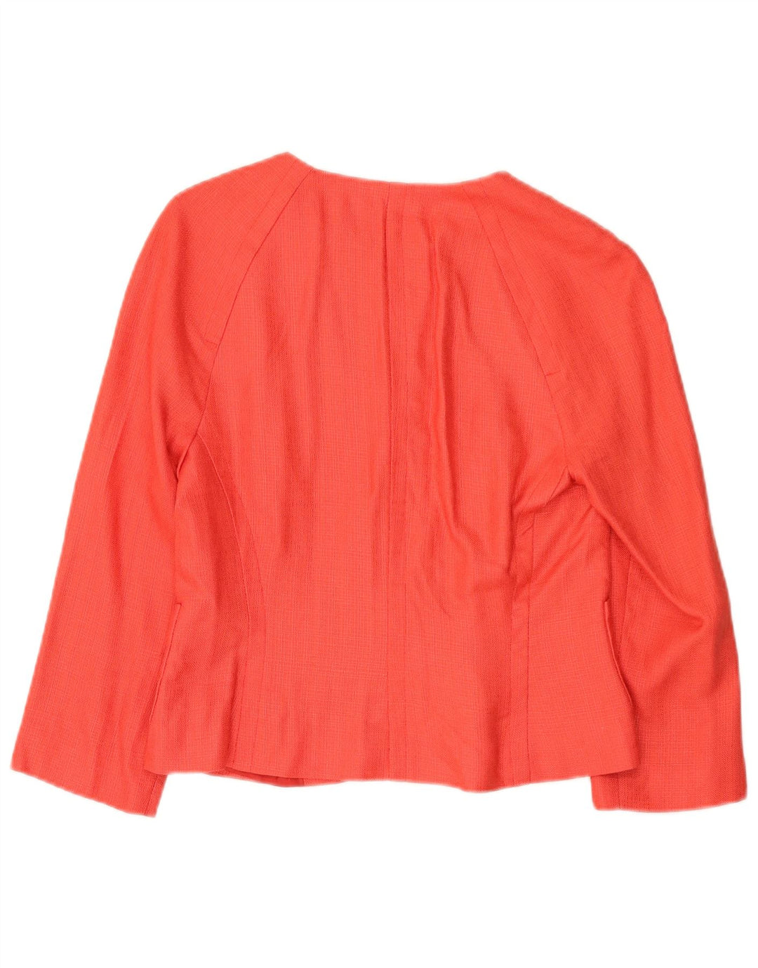 Zara Damen Bolero-Jacke mit 3/4-Ärmeln, EU 40, Mittelrot, Viskose