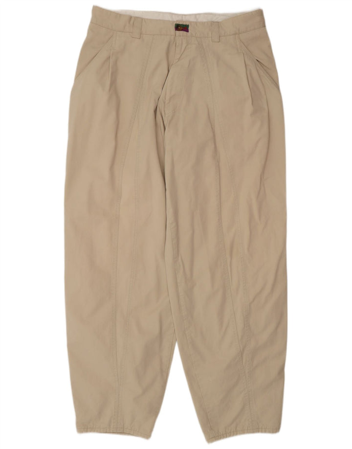 HUGO BOSS Herren Chinohose mit Pegged, W34, L32, beige Baumwolle