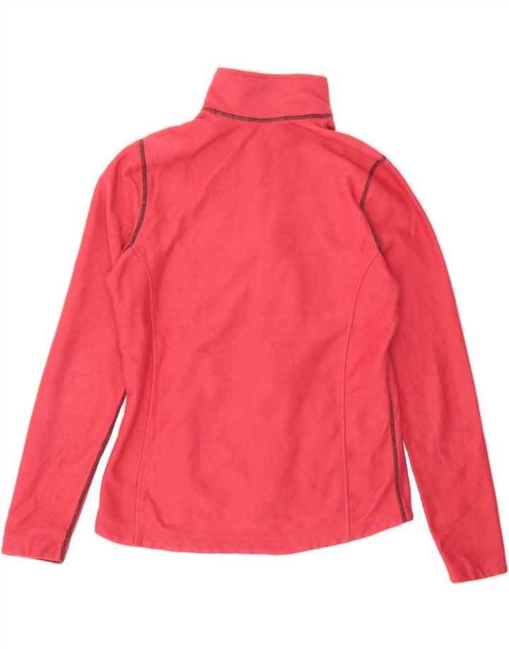 EDDIE BAUER Womens Tracksuit Top Jacket UK 14 Medium Pink Polyester Vintage Eddie Bauer and Second-Hand Eddie Bauer from Messina Hembry 