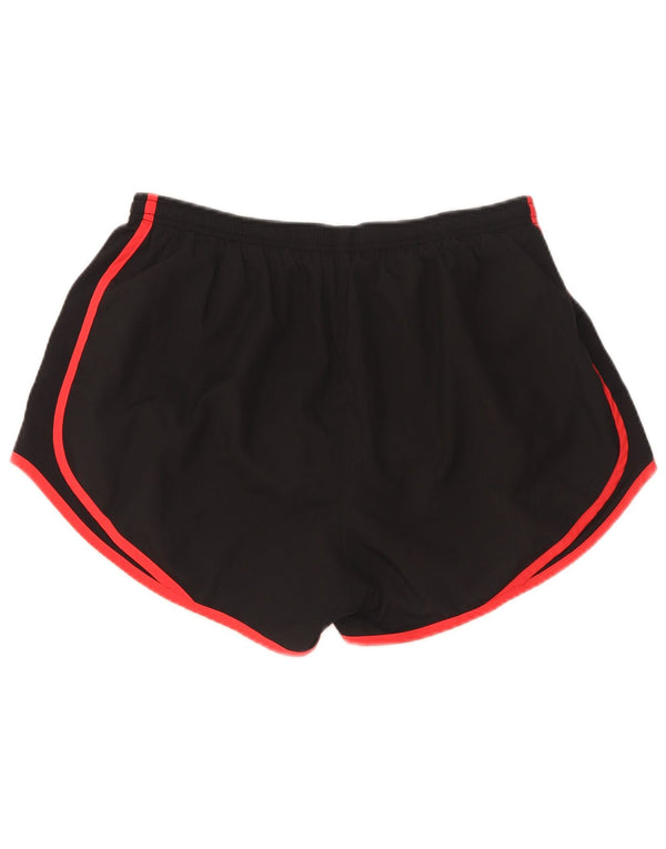 Nike Damen Dri Fit Sport Shorts UK 14 Large Schwarz