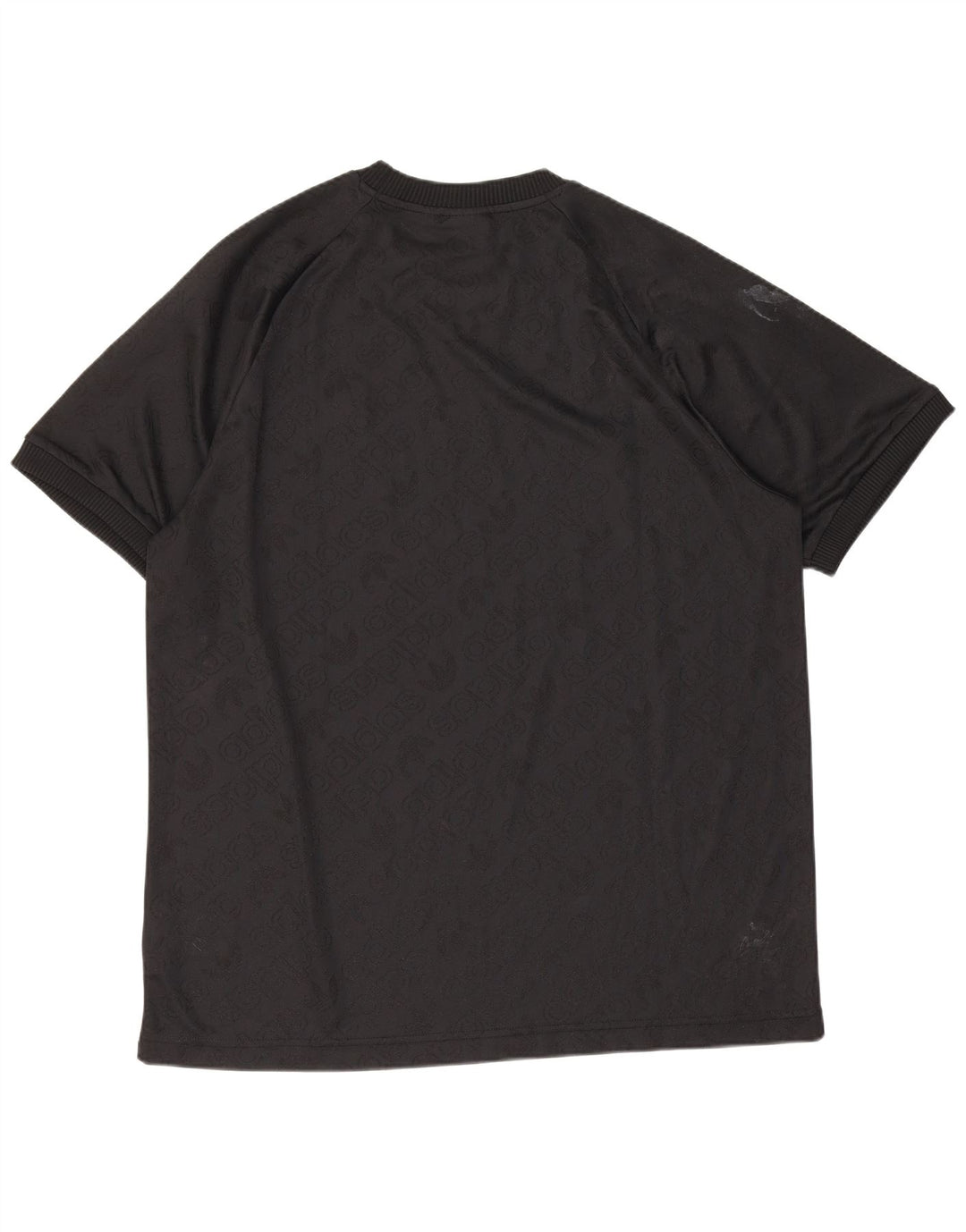 Adidas Herren T-Shirt Top Medium Schwarz Polyester