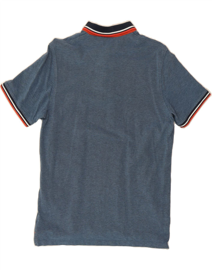 JACK & JONES Mens Polo Shirt XL Blue Cotton Vintage Jack & Jones and Second-Hand Jack & Jones from Messina Hembry 