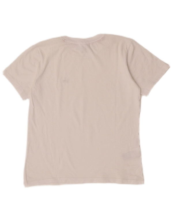 Lacoste T-Shirt-Oberteil für Jungen, 11–12 Jahre, weiße Baumwolle