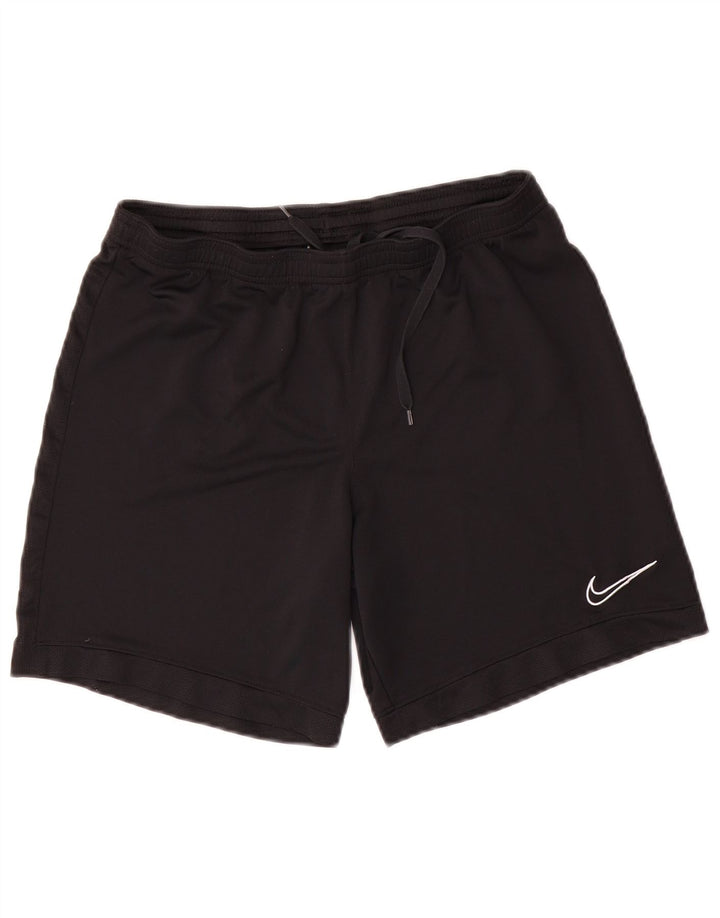 Nike Herren Dri Fit Sportshorts, groß, aus schwarzem Polyester