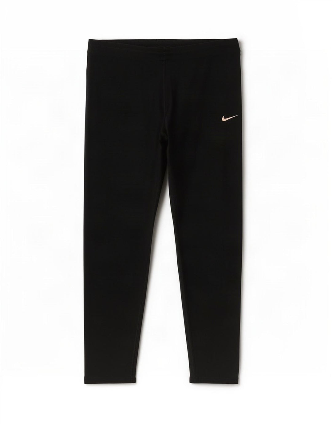 Nike Damen Dri Fit Capri-Leggings UK 14 Mittelschwarzes Polyester