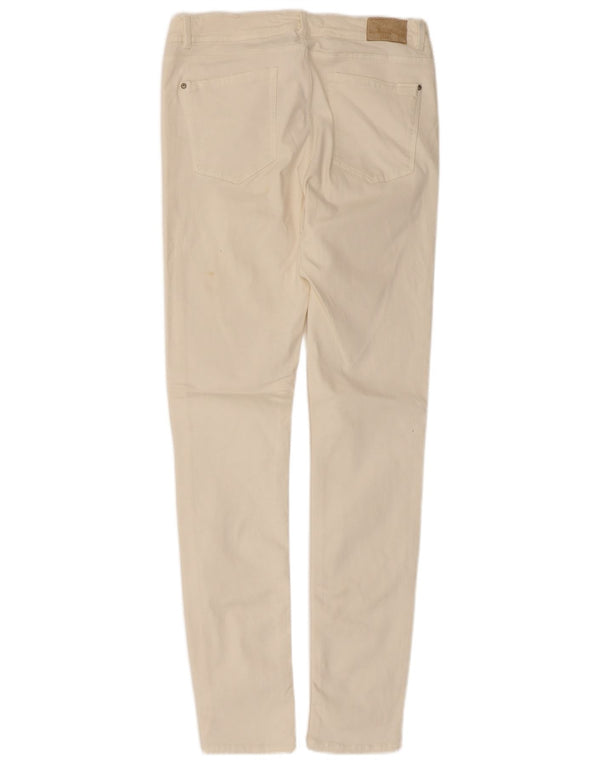 Zara Damen Skinny Jeans EU 42 Large W32 L31 Weiß