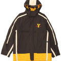 Invicta Jungen-Windbreaker-Jacke mit Grafik, 15–16 Jahre, schwarzes Polyamid