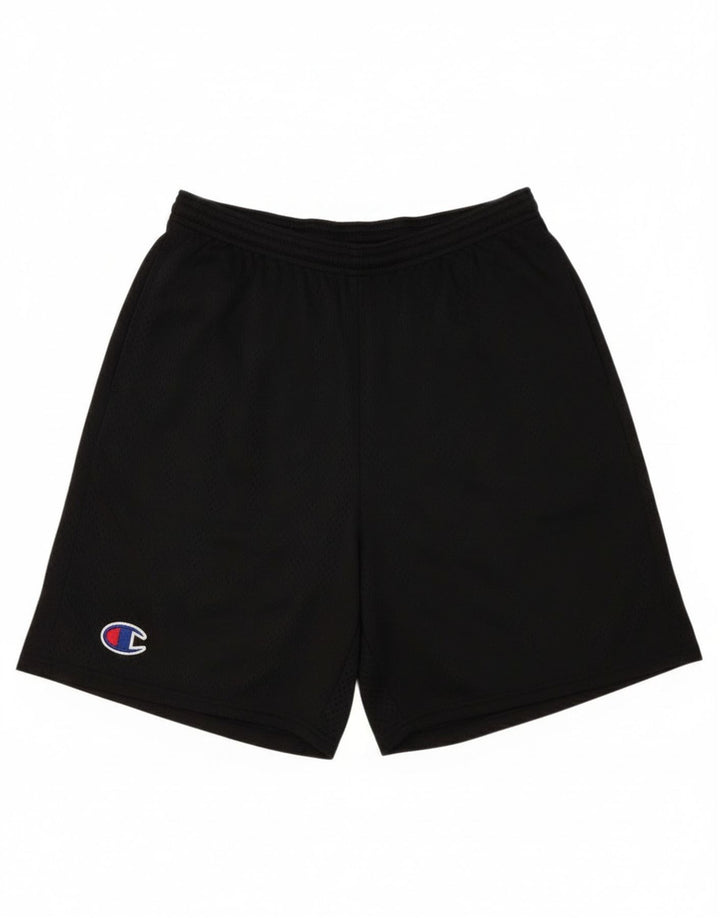 Champion Herren Sportshorts Medium Schwarz Polyester