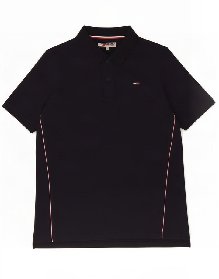 Tommy Hilfiger Herren-Poloshirt, groß, Marineblau