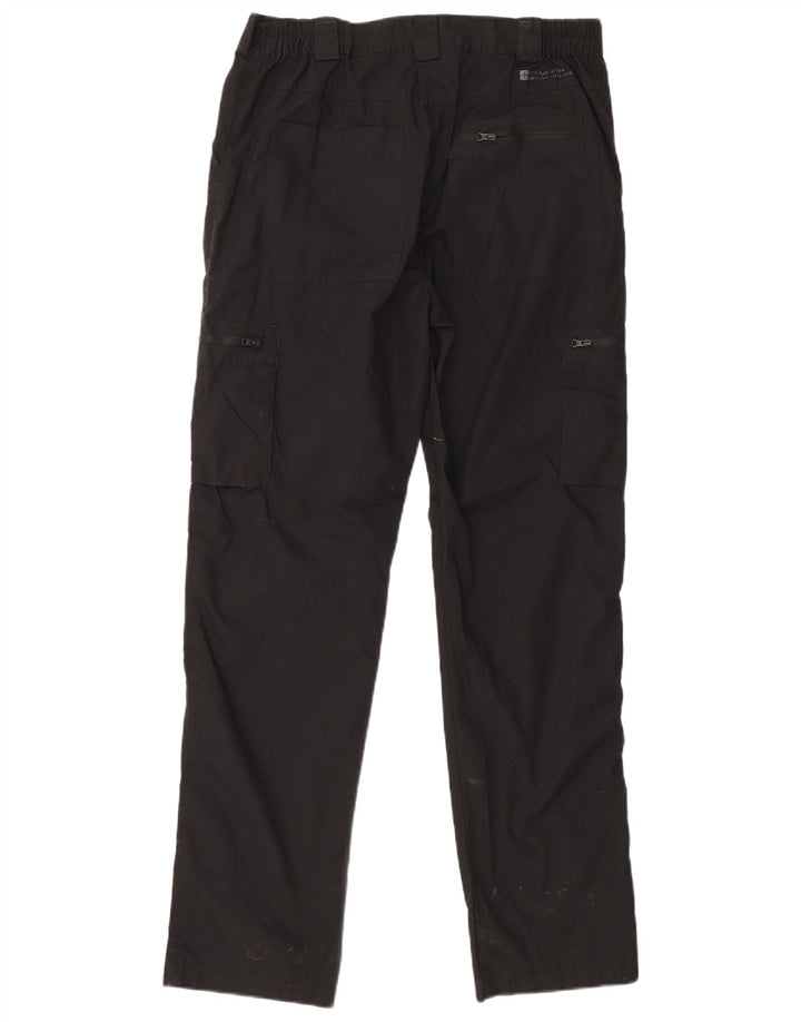 Mountain Warehouse Gerade Herren-Cargohose, W34, L31, Schwarz, Polyester