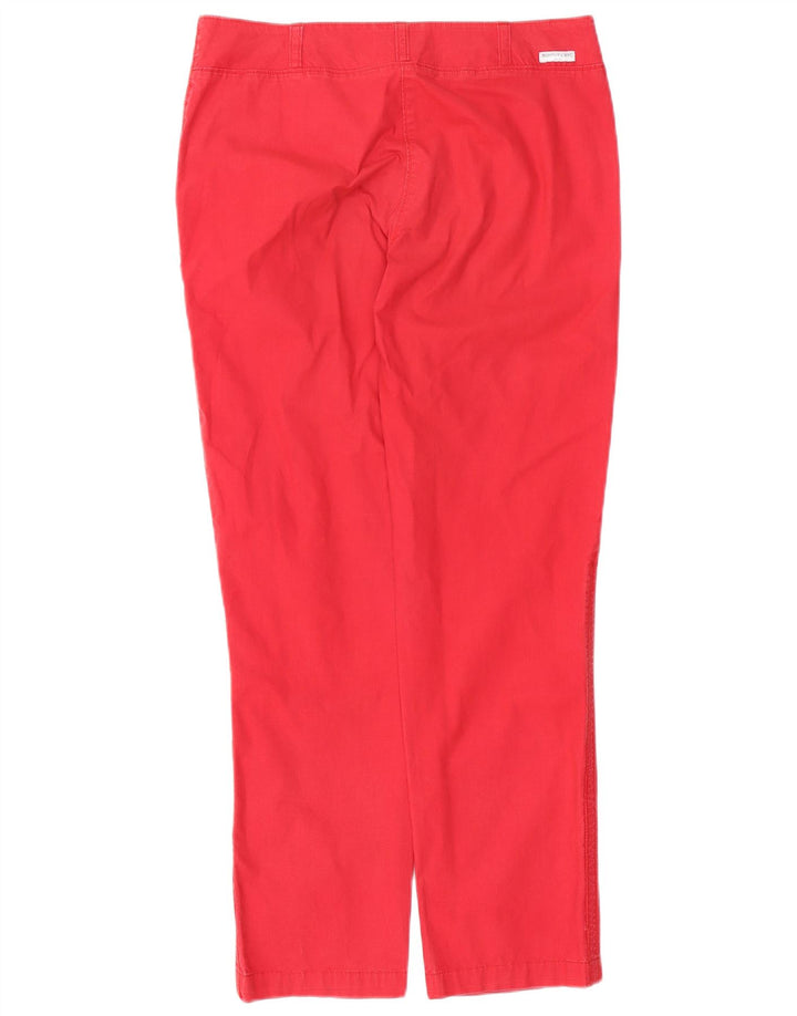 MURPHY & NYE Slim Chino-Hose für Damen, W30 L29, rote Baumwolle