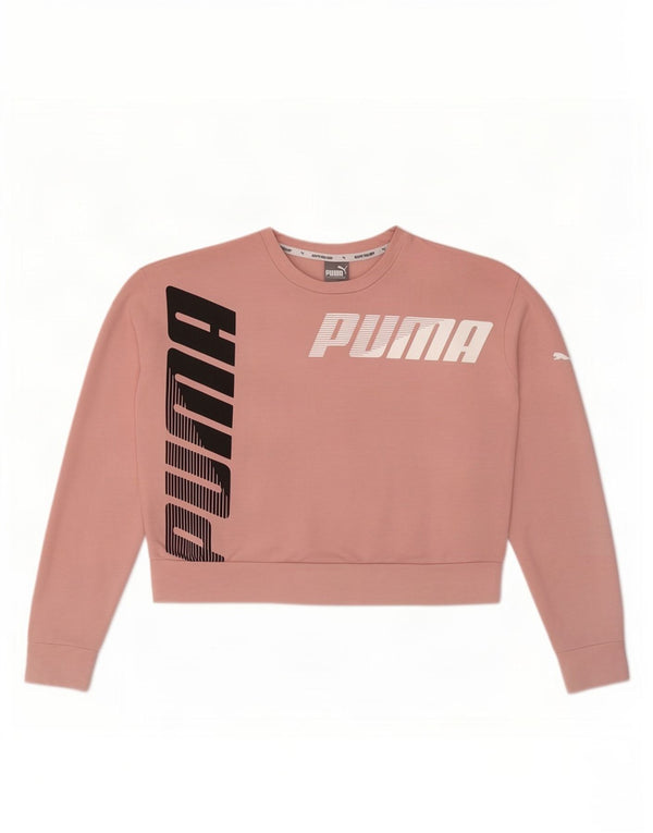 Puma Damen-Sweatshirt „Crank Crop Graphic“, Gr. 6, XS, Rosa