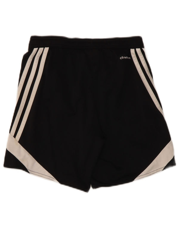 Adidas Climalite Sportshorts für Jungen, 7–8 Jahre, mittelgroß, Schwarz, Farbblock