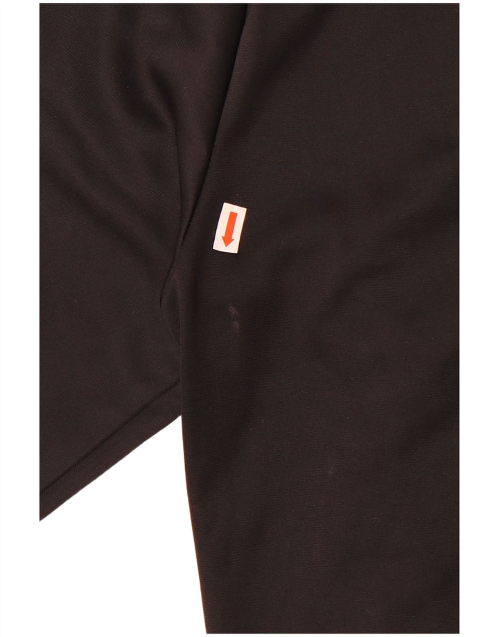 Fila Herren-Trainingsanzugoberteil mit Grafik, Größe S, Schwarz, Polyester