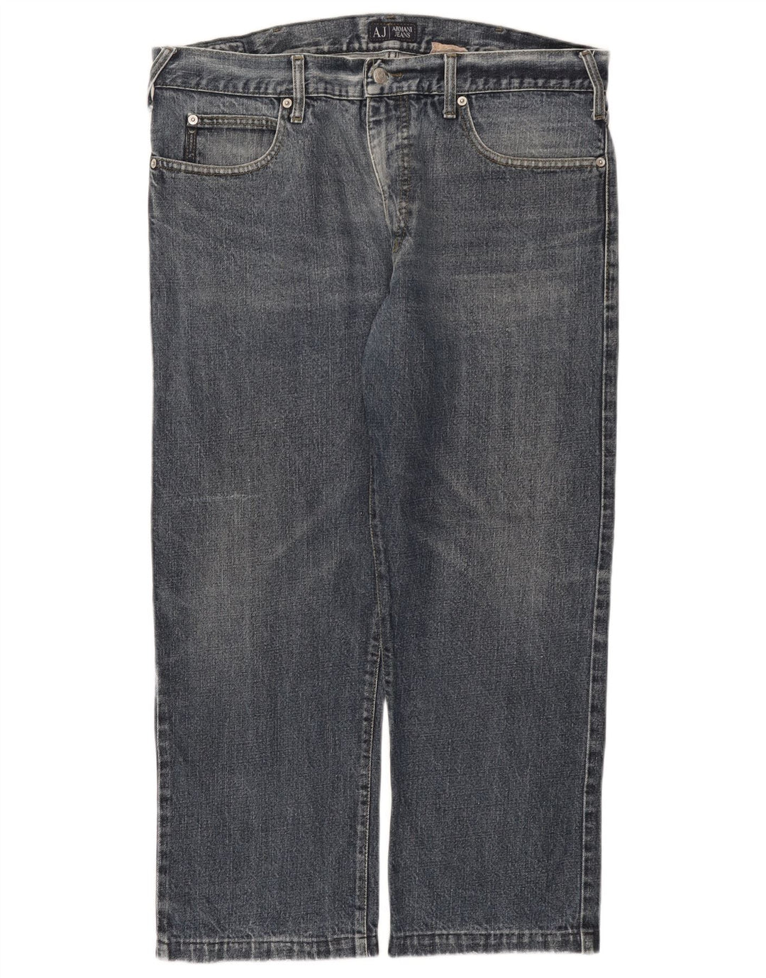 Armani Herren verkürzte Jeans W38 L26 Blau