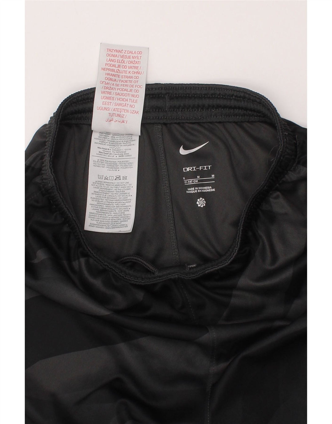 Nike Liverpool Sportshorts für Jungen, 10–11 Jahre, mittelgraues Batik-Polyester