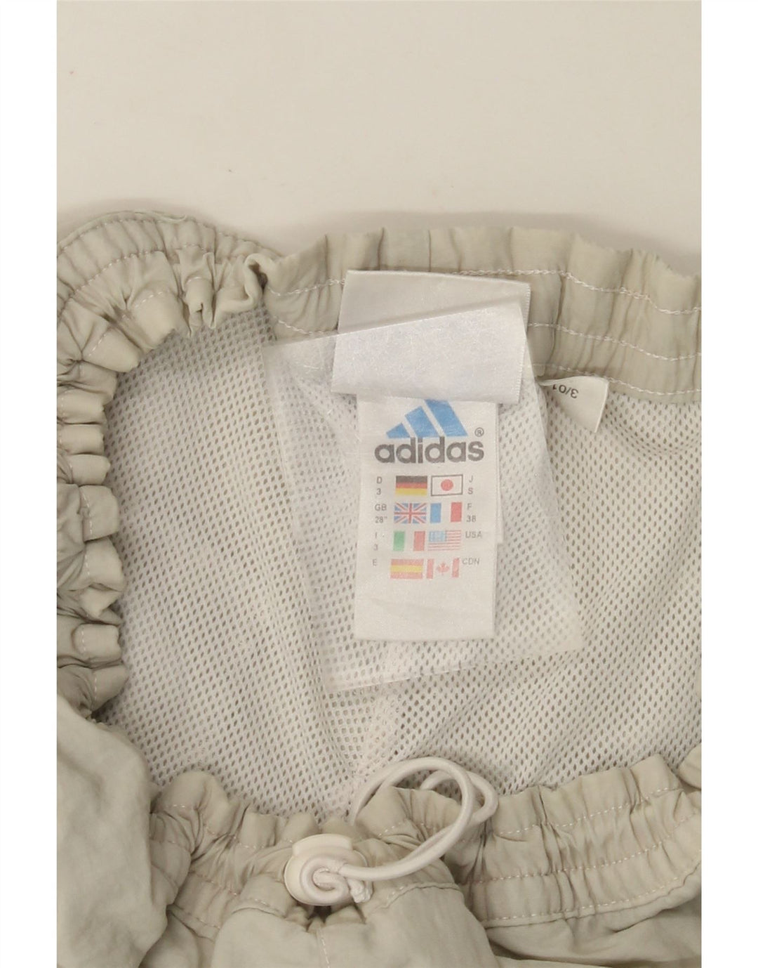 ADIDAS Herren Badeshorts Small Grau Polyamid