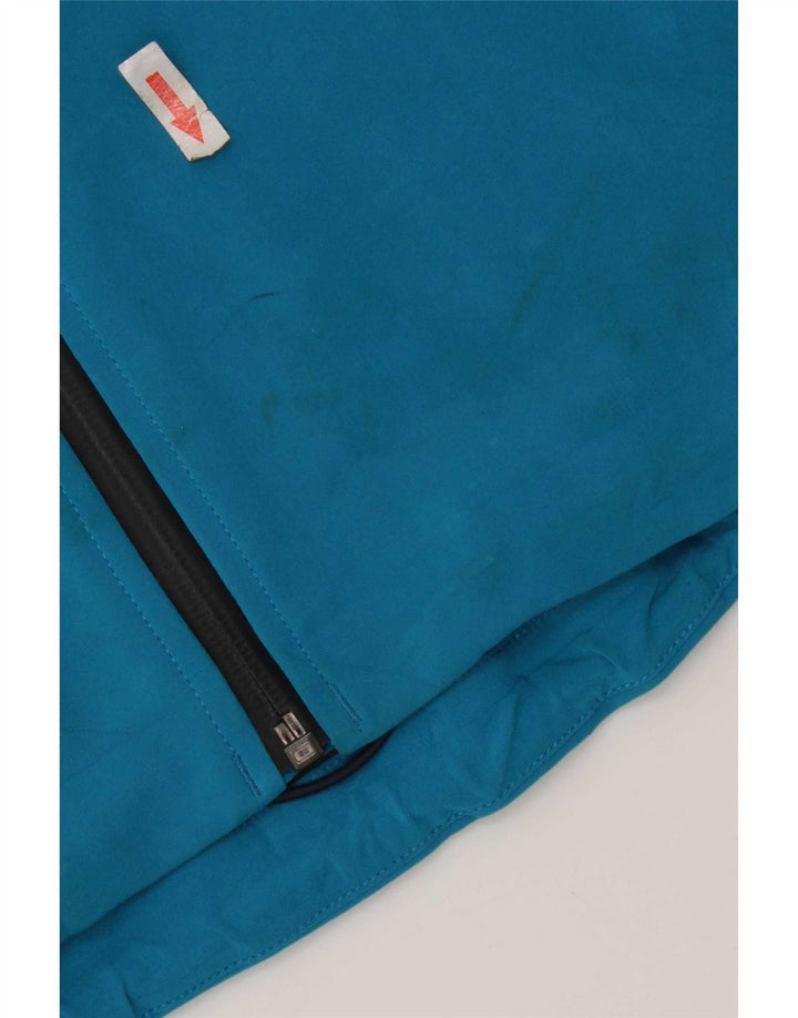 The North Face Herren-Regenjacke mit Kapuze, UK 40, Größe L, Blau