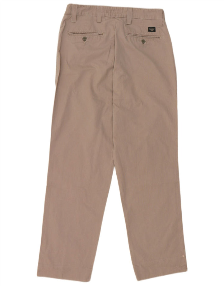 Dockers Herren Khakis Regular Fit Chinohose W34 L29 Graue Baumwolle
