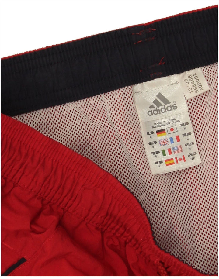 Adidas Herren Sport Shorts Small Rot Polyamid
