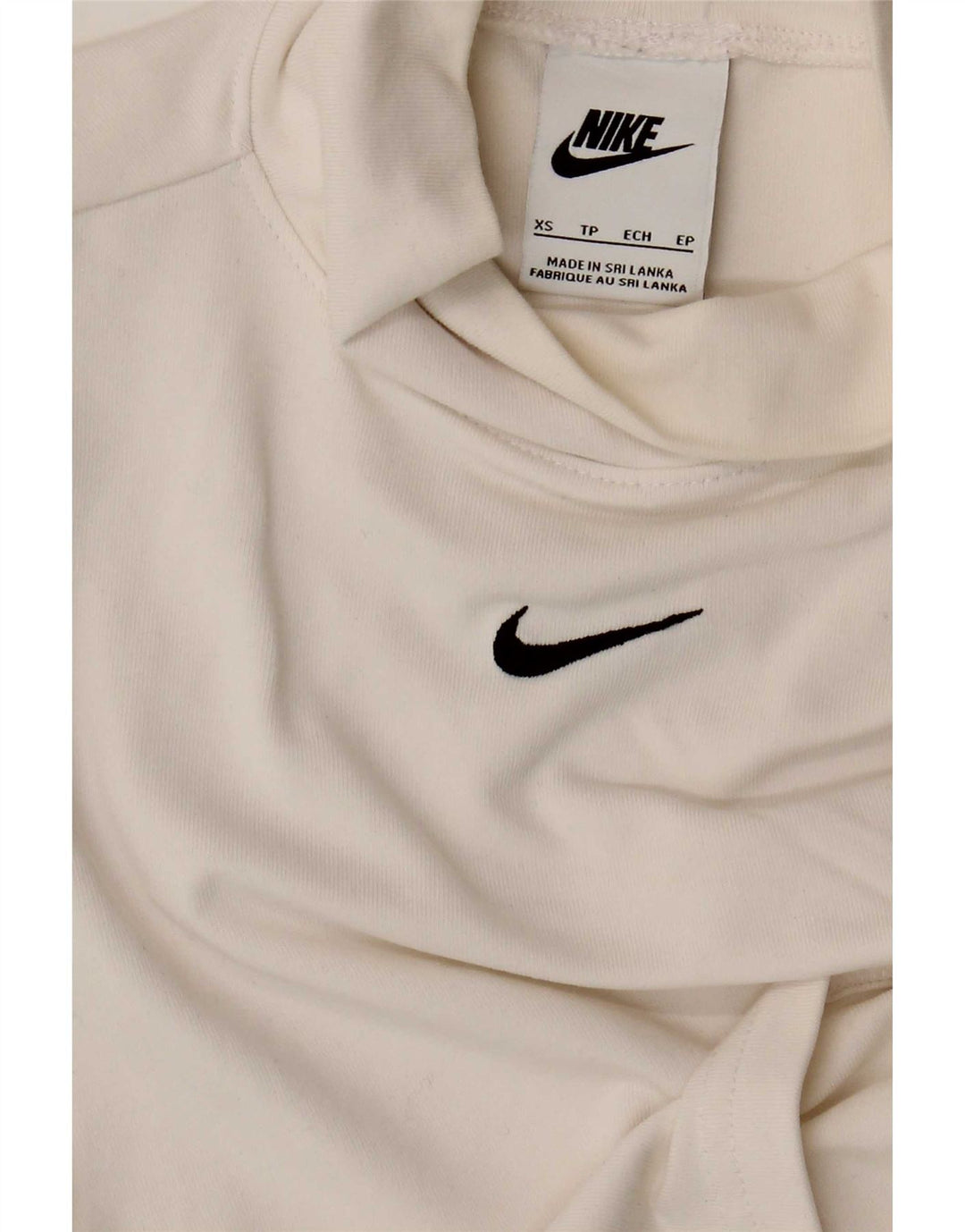 Nike Damen Crop Vest Top UK 4 XS Weiß