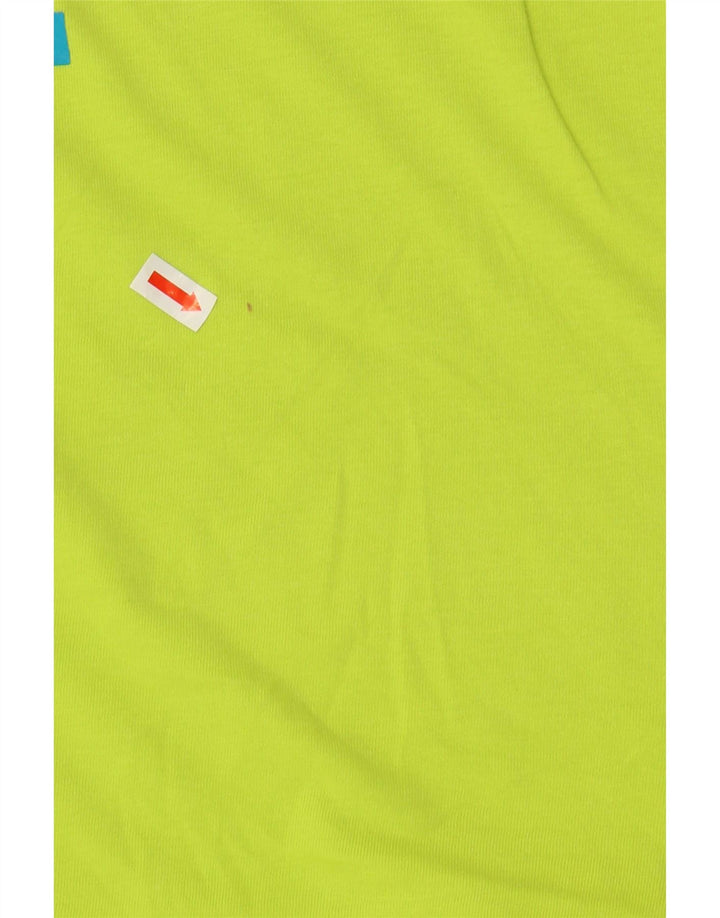 DIADORA Herren-T-Shirt mit Grafik, Größe S, grüne Baumwolle