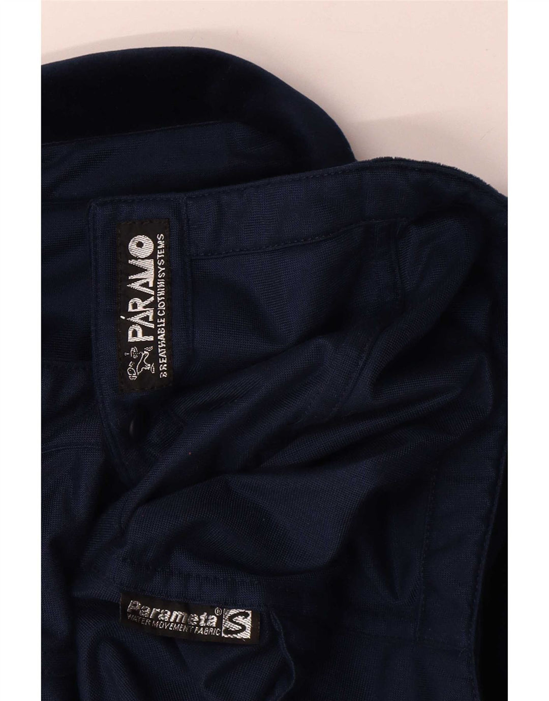 Paramo Damen Übergroßes Samt-Overshirt-Hemd UK 10 Small Marineblau