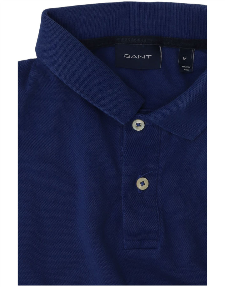Gant Herren Poloshirt Mittelblau