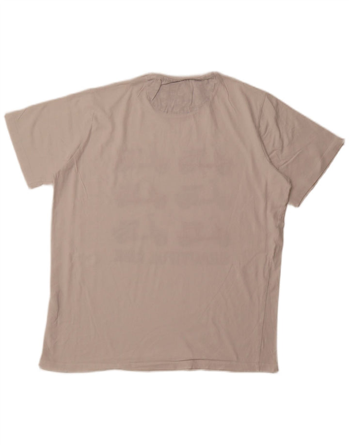 CARRERA Herren Grafik-T-Shirt-Oberteil XL aus weißer Baumwolle