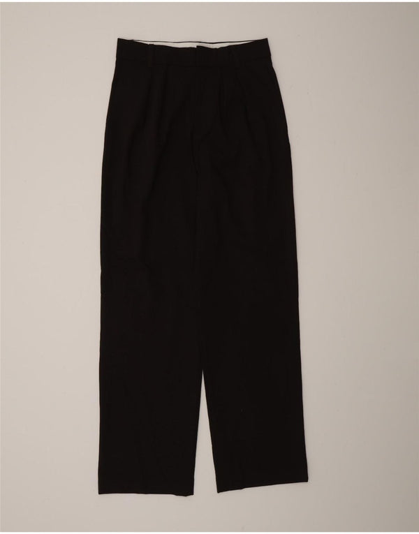 Zara Womens Tall High Waist Pegged Chino Trousers Small W26 L32 Brown