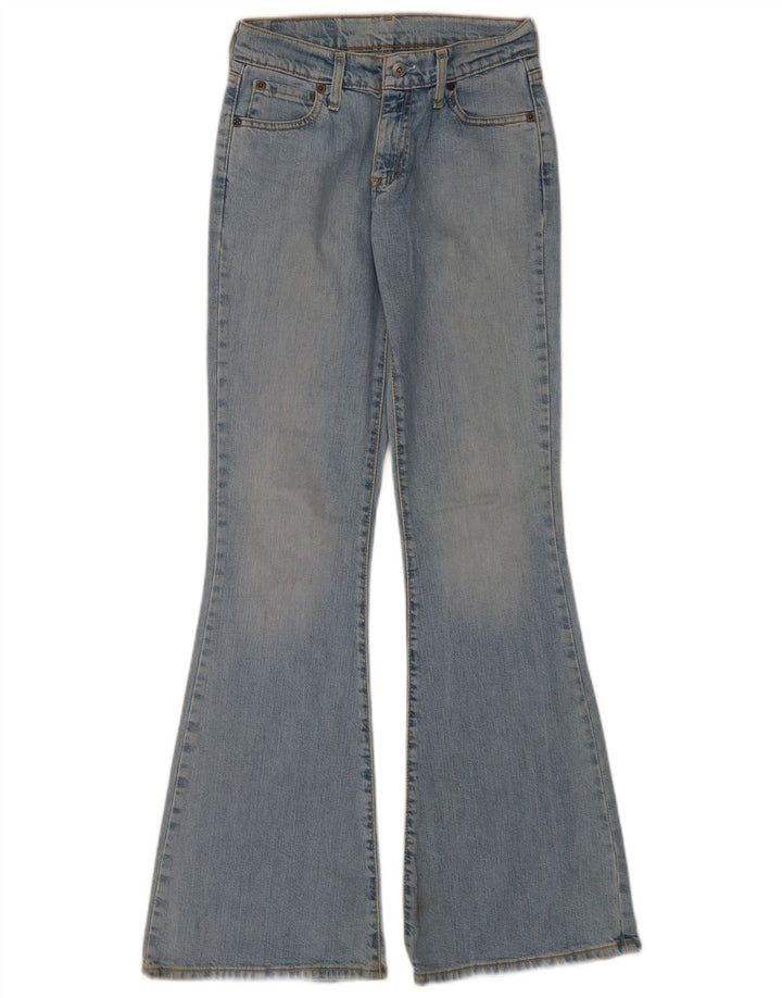 Levi's Damen 544 Flared Jeans W26 L34 Blaue Baumwolle
