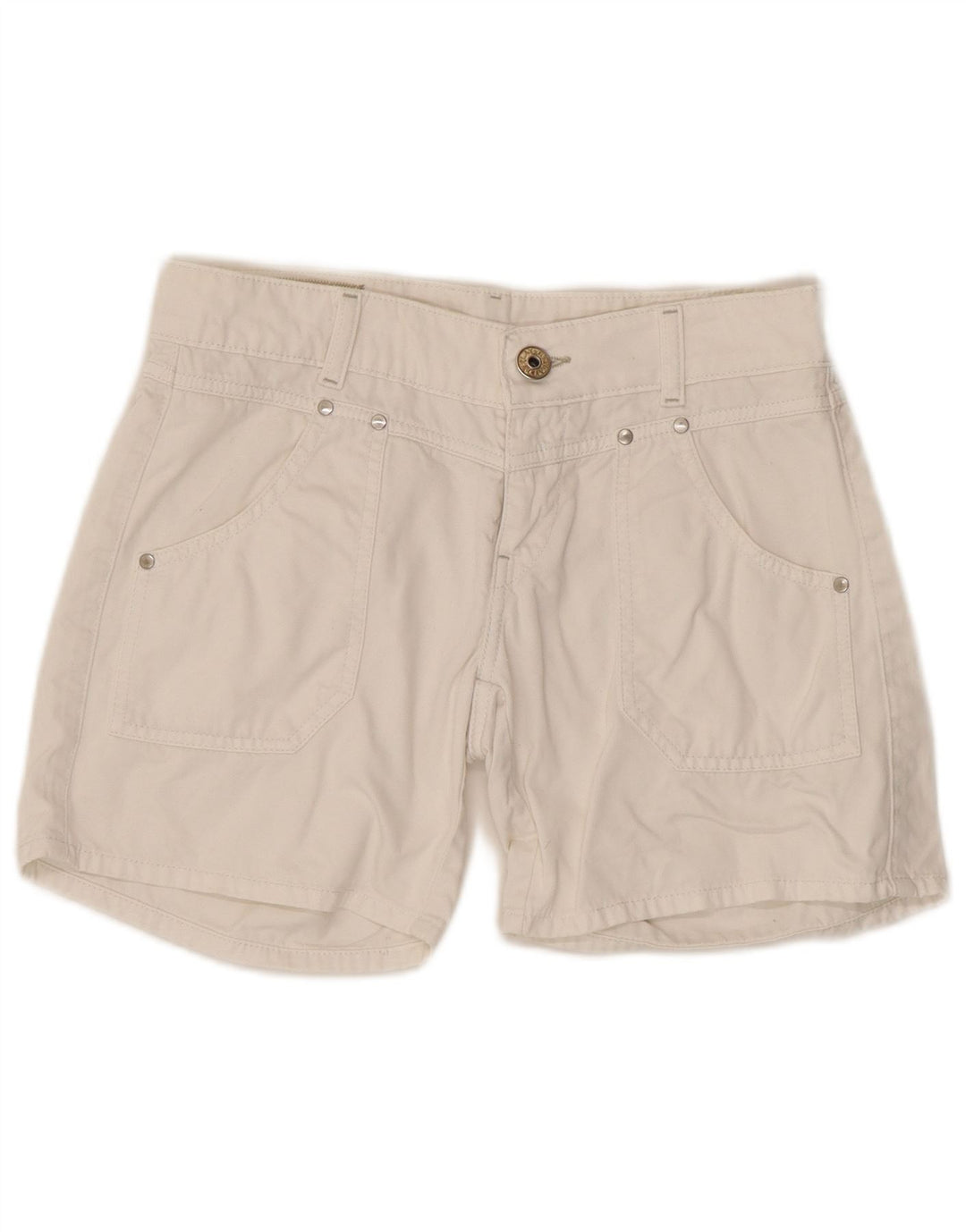 Replay Damen Freizeitshorts W30 Mittelweiß