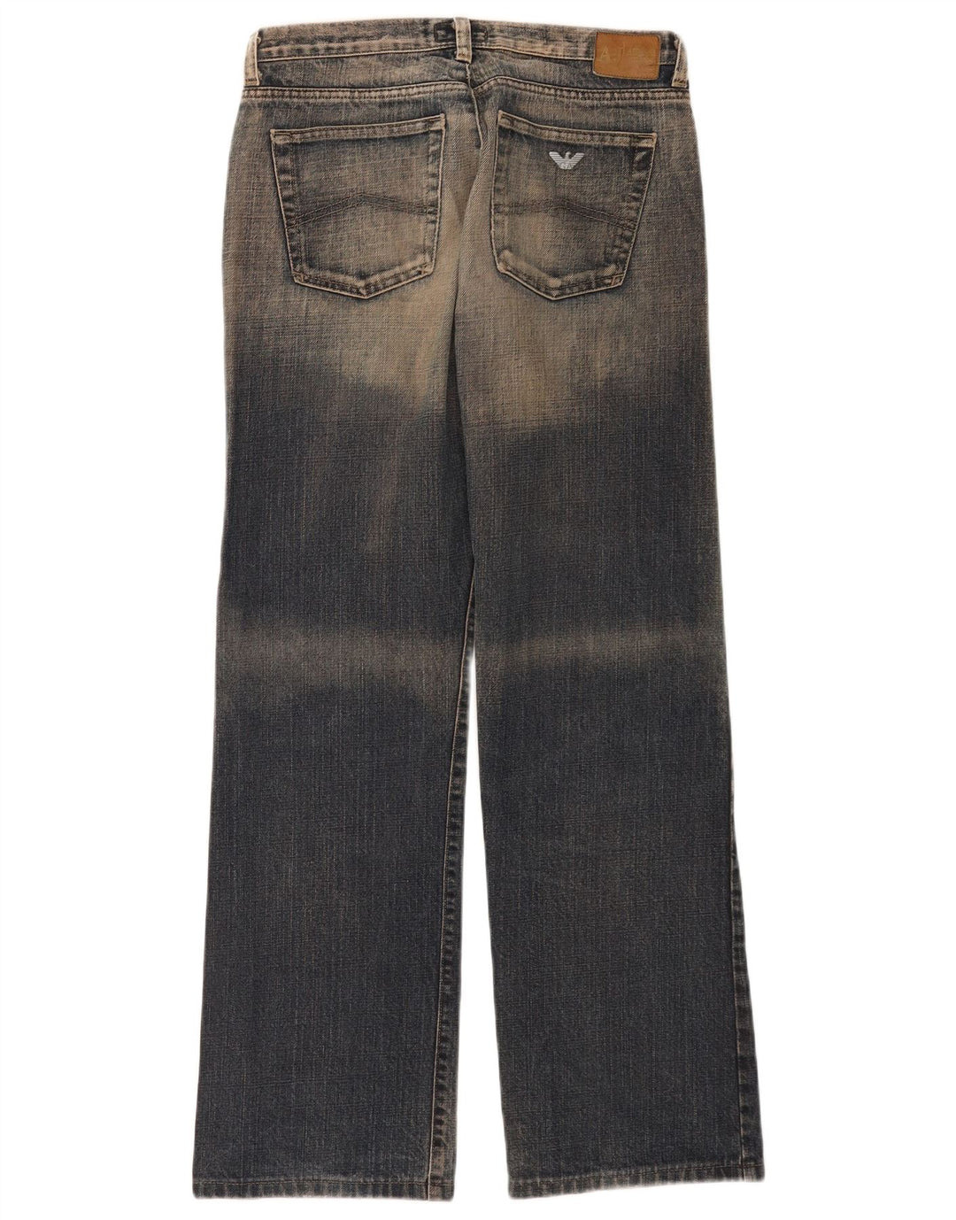 Armani Womens Loose Jeans W28 L30 Blaue Baumwolle