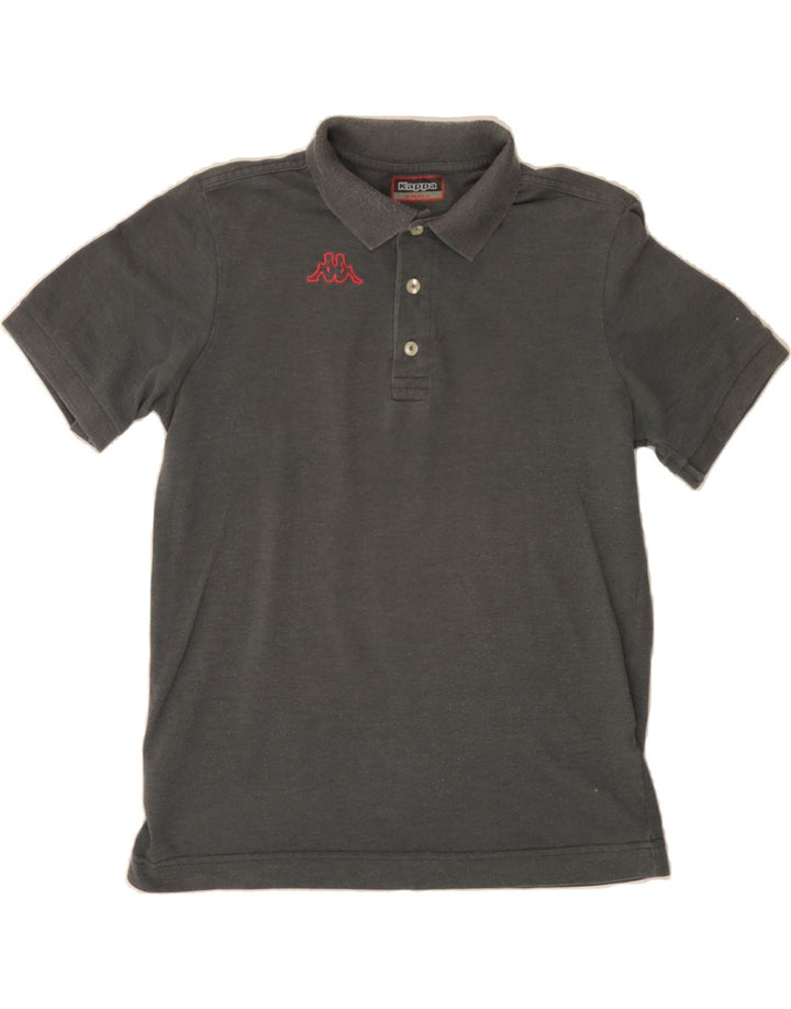 KAPPA Mens Polo Shirt Small Grey Cotton Vintage Kappa and Second-Hand Kappa from Messina Hembry 